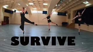 SURVIVE - Madilyn Bailey Dance Video. A simple and Basic Contemporary Dance Choreography By Ilana.