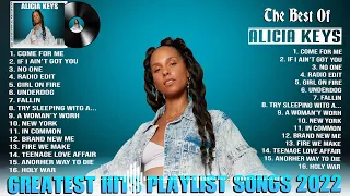 Alicia Keys - Greatest Hits 2022 | TOP 100 Songs of the Weeks 2022 - Best Playlist Full Album 2022