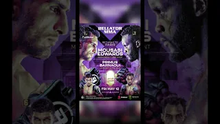 UFC: BELLATOR MMA, Fabian Edwards Vs Gegard Mousasi, Bellator 296