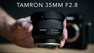 Tamron 35mm F2.8 Review / $349 Sony Full Frame Prime Lens