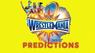 WWE WRESTLEMANIA 33 RESULT PREDICTIIONS