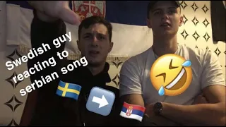 Swedish guy reacts to Serbian rap music!!