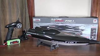 Feilun - FT011 Brushless High Speed Boat - Review and Run