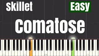 Skillet - Comatose Piano Tutorial | Easy