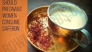 Recipe to make saffron milk for pregnant women - Pregnancy care | Bowl of Herbs