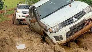 OFF ROAD FINCA LAS ESTELIAS | Toyota Hilux & Mitsubishi L200