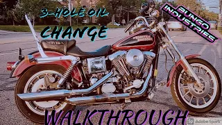 HOW-TO: Harley Davidson Evo Big Twin Oil Change - 1998 Dyna