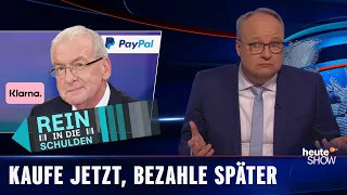 Online-Shopping: Nie war es so leicht, sich zu verschulden | heute-show vom 01.04.2022