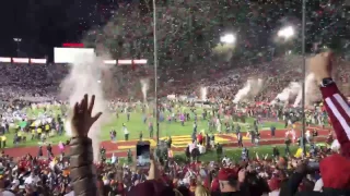 Dramatic ! USC wins the Rose Bowl 2017