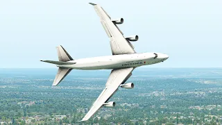 B747 Touch and go Landing [XP11]