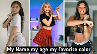 My name, My age, My favorite color - BEST TikTok Compilation 2022 /#tiktok #Adaliattaa #kristinakim