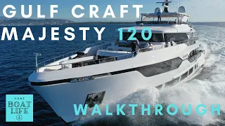 Gulf Craft Majesty 120 - WALKTHROUGH