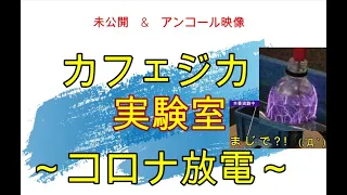 【カフェジカ実験室】（解説・考察入り）コロナ放電実験による「高電圧と絶縁体との関係」