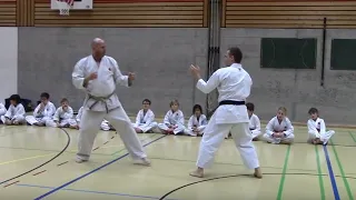 Karate Demo Selbstverteidigung Kampfsportschule Aarau