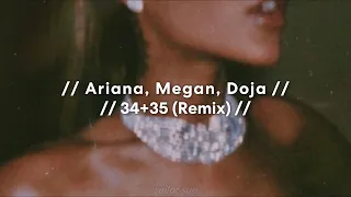 🌒🌙 34+35 (Remix) | Sub Español