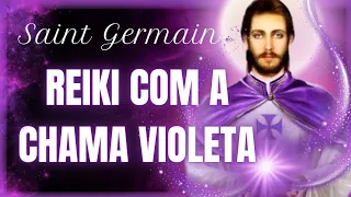 ☀️💜 REIKE com a CHAMA VIOLETA de SAINT GERMAIN - DESBLOQUEIO E TRANSMUTAÇÃO.