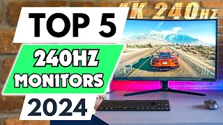 5 Best 240hz Monitor of 2024 [don’t buy one before watching this]