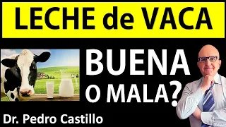 🌺 Qué LECHE es MEJOR?🔎 SIN LACTOSA (DESLACTOSADA) SIN GRASA (DESNATADA) o ENTERA 📘 DR PEDRO CASTILLO