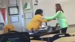 Little Girl SMASHES CLASSROOM Because She Mad