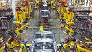 Robots Building Cars