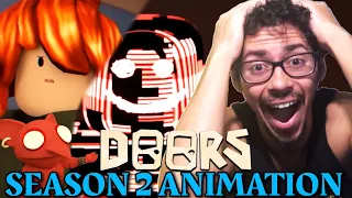 DOORS EL GOBLINO BACKSTORY!? | Season 2 Complete Edition | Roblox Doors Animation REACTION!
