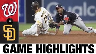 Nationals vs. Padres Game Highlights (7/06/21) | MLB Highlights