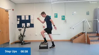 Rehabilitation Class level 1 MSK Physiotherapy Loughborough Hospital