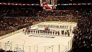 Canadian Anthem at Toronto Maple Leafs Opening Night Oct 1st-2009