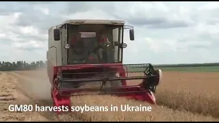 Weichai lovol harvester in Ukraine