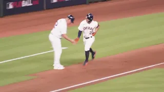 The Astros fans CHANT as Jose Altuve hits his GAME TYING 2 run homerun