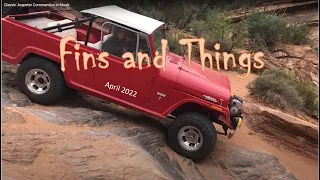 Classic Jeepster Commandos in Moab - Fins and Things