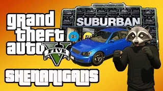 GTA 5 Shenanigans | How Many Sultans Will Fit Inside a Suburban? | w. @BMSonnyEvans & @LadyMiss80s