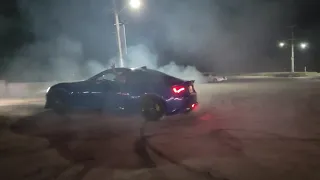 Automatic stock Subaru BRZ insane donuts and burnout. FRS gt86