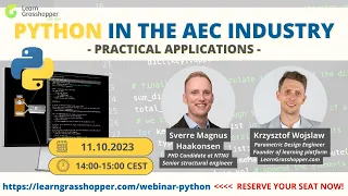 PYTHON IN THE AEC INDUSTRY: Practical Applications