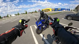 Aizbraucām līdz Jelgavai #vicha #latvia #gopro #motovlog