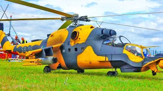 BIGGEST RC MI-24 RC SCALE TURBINE HELICOPTER! RUSSIAN SUPERHIND FLIGHT DEMONSTRATION