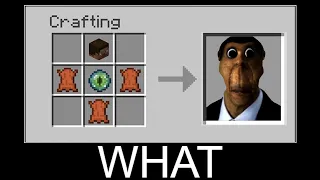 What if craft Obuga in Minecraft wait what meme (Crafting Dingle NextBot)