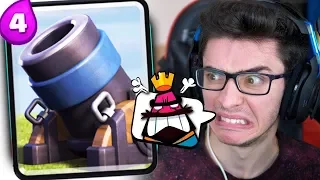 RAGES ENGRAÇADOS AO PERDER PRA DECK DE MORTEIRO NO CLASH ROYALE!