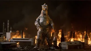 Godzilla & Hedorah vs MechaGodzilla & Titanosaurus