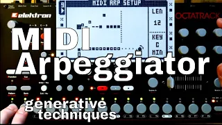 Octatrack: MIDI Arpeggiator w/ Mutable Instruments Ambika