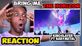 THIS WAS NEXT LEVEL | Bring Me The Horizon - Kingslayer (LIVE AT TOKYO) ft BabyMetal | UK Reaction