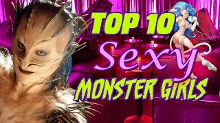 Top 10 Sexy Monster Girls - Count Jackula Horror Review