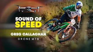 Drone MTB On Irish Enduro Trails w/ Greg Callaghan | Sound Of Speed