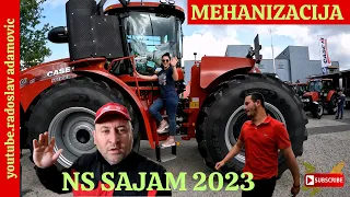 MEHANIZACIJA NA POLJOPRIVREDNOM SAJMU : NOVI SAD 2023; MECHANISATION AT THE 90. AGRICULTURAL FAIR NS