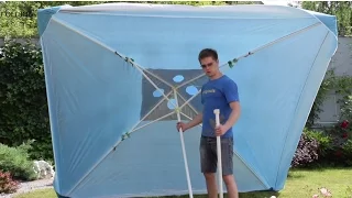 Зонт от солнца квадратный 3х3 метра