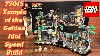 LEGO Indiana Jones 77015 Temple of the Golden Idol Raiders of the Lost Ark Time-lapse Speed Build