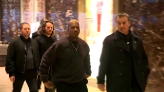 MUST WATCH: Kanye West SPOTTED Entering Trump Tower for Meeting with Donald Trump