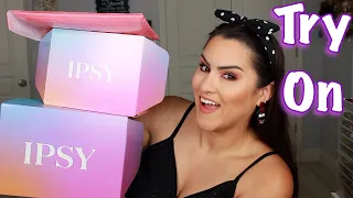 AUGUST 2023 IPSY GLAM BAG, BASE AND ICON BOX TRY ON