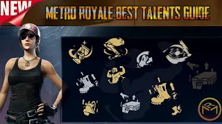 metro royale best talents guide ,PUBG mobile,Please donate