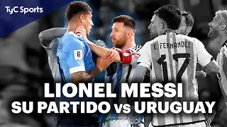 EL PARTIDO DE LIONEL MESSI vs URUGUAY 🔥 MAGIA, PELEAS, DISCUSIONES, UN CASI GOLAZO Y MÁS